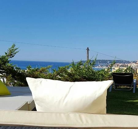 Cap Au Sud,Vue Panoramique Mer,Piscine Menton Luaran gambar