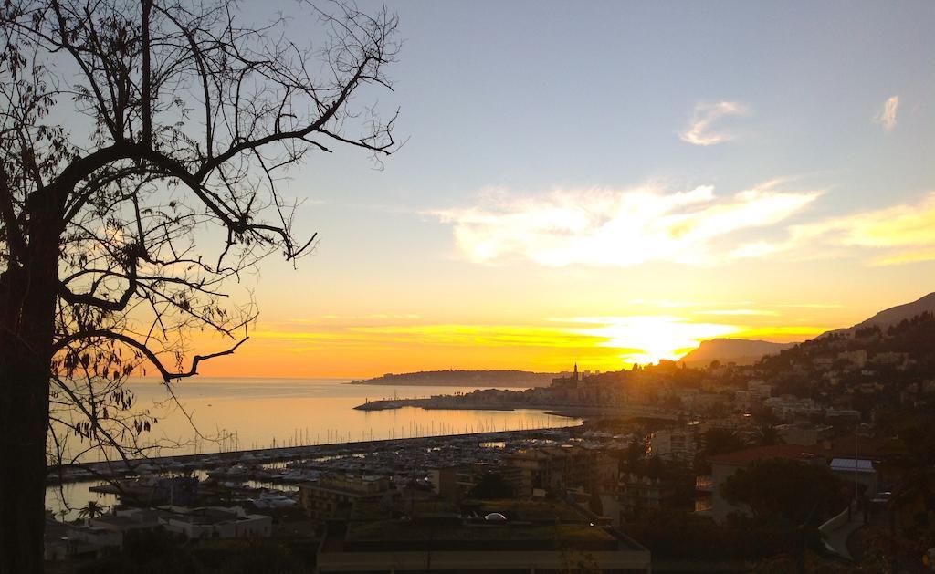 Cap Au Sud,Vue Panoramique Mer,Piscine Menton Luaran gambar