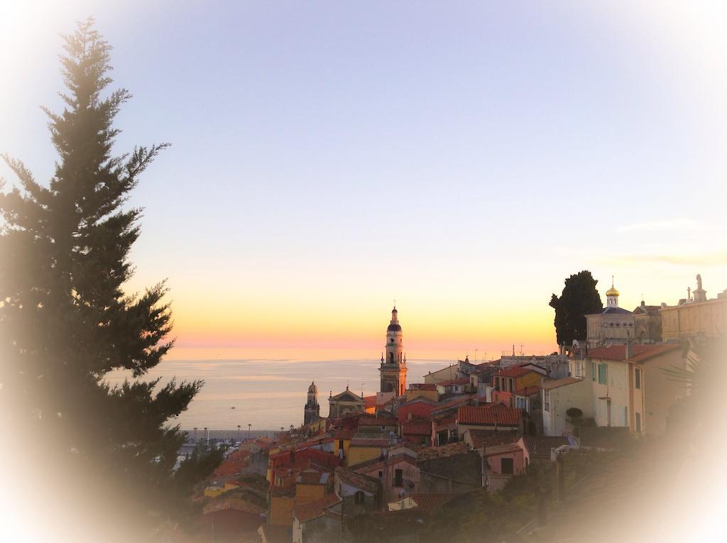 Cap Au Sud,Vue Panoramique Mer,Piscine Menton Luaran gambar